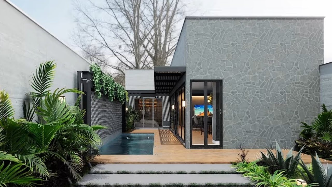 Casa térrea 7x30 com 3 quartos